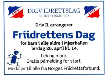 Friidrettens dag 26.04.14